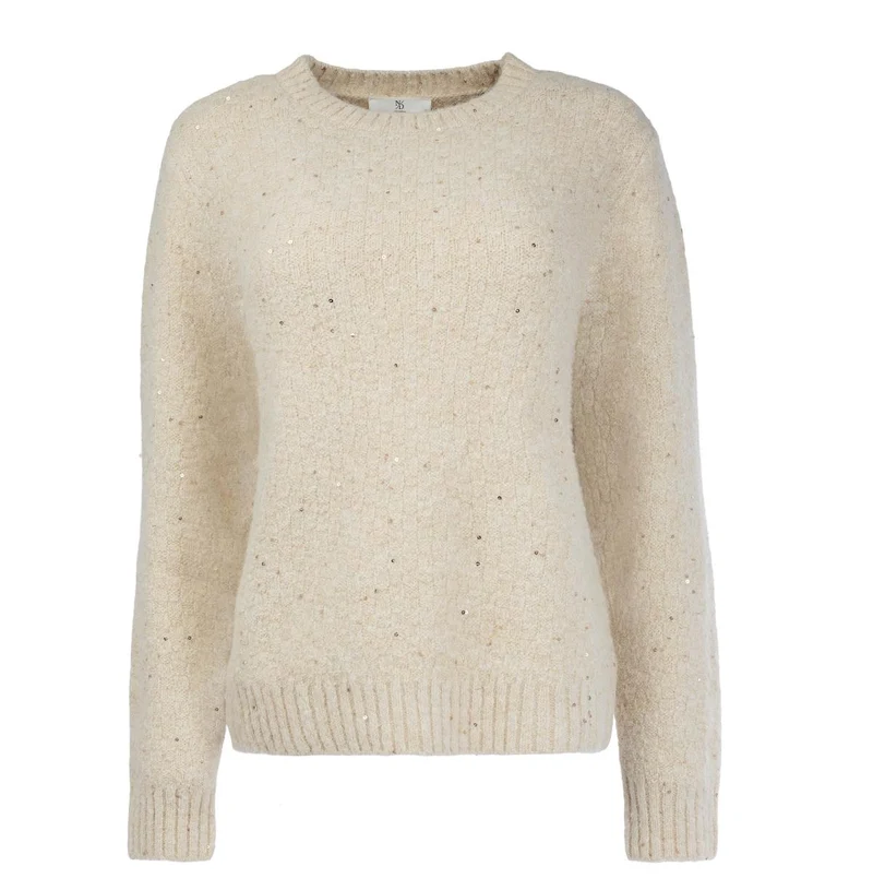 Glacier LS-RMJ Sequin Knit