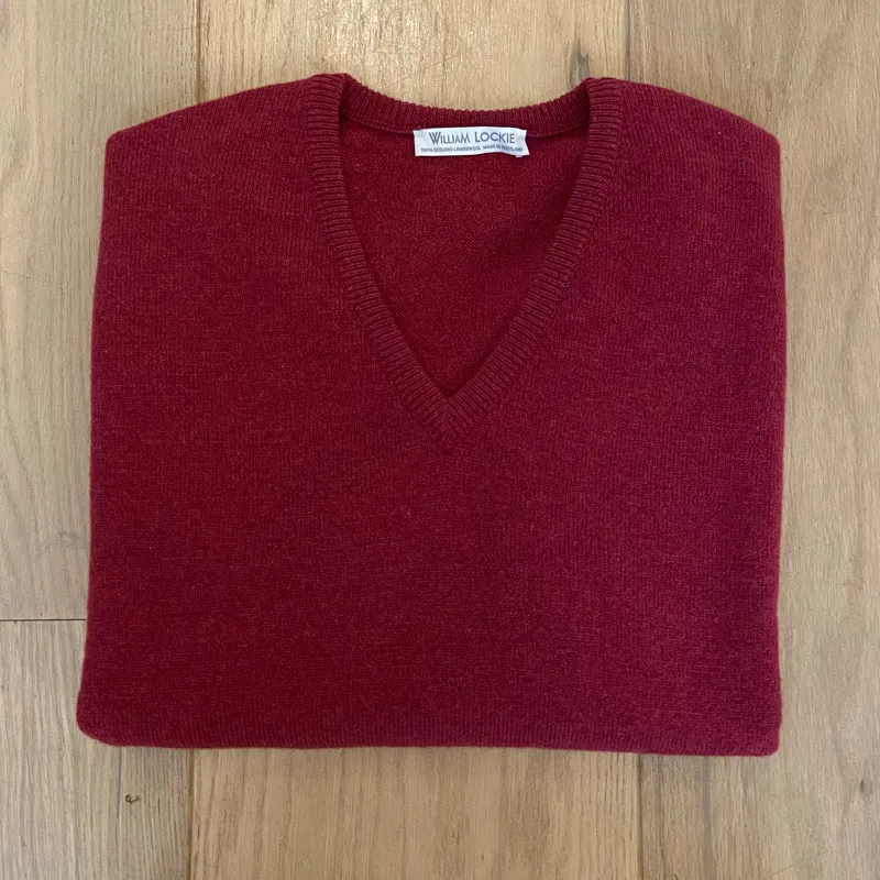 Dames V-Hals Trui | Rhubarb