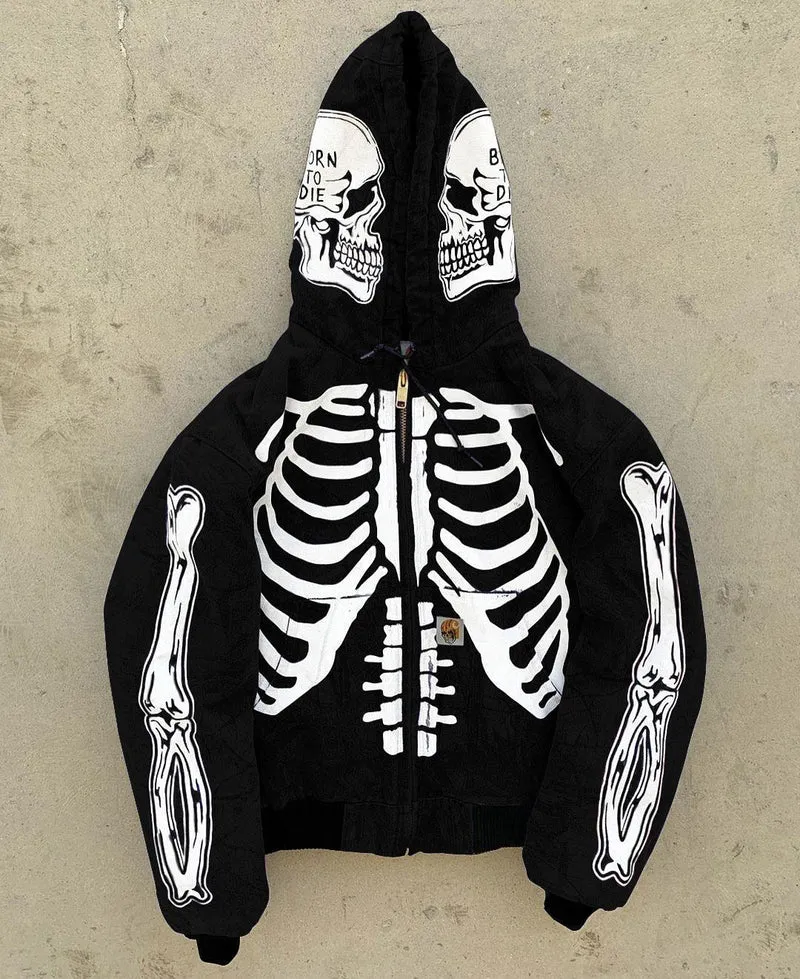 Men's Insulating Skeleton Hoodie