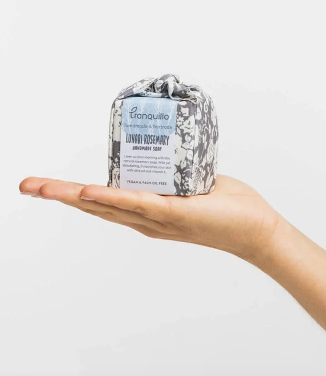 TRANQUILLO blok zeep ROSEMARY 120 gr ZERO WASTE