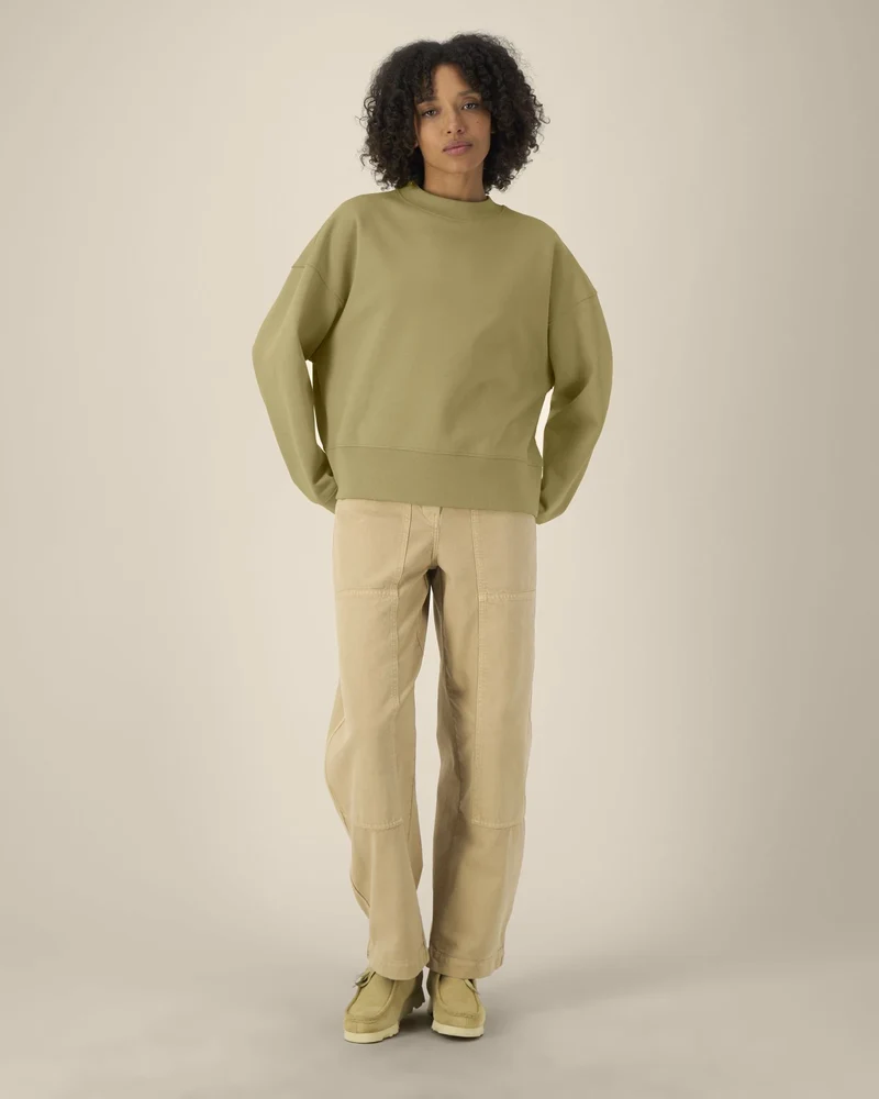 Sweater gerecycled katoen om te personaliseren