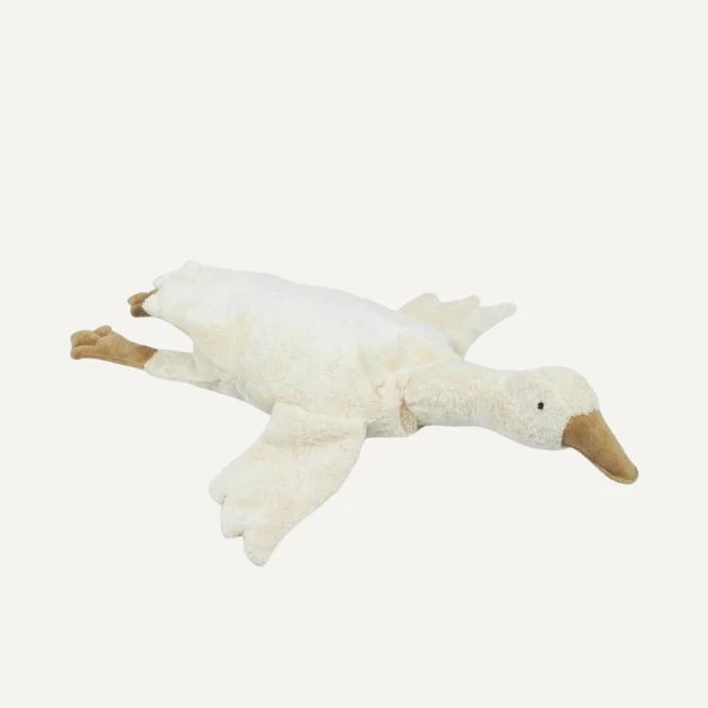 Senger warmte knuffel gans groot wit