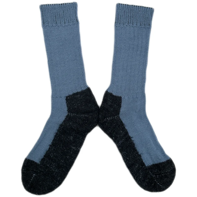 HIRSCH wollen wandel sokken KIND 050 BLAUW