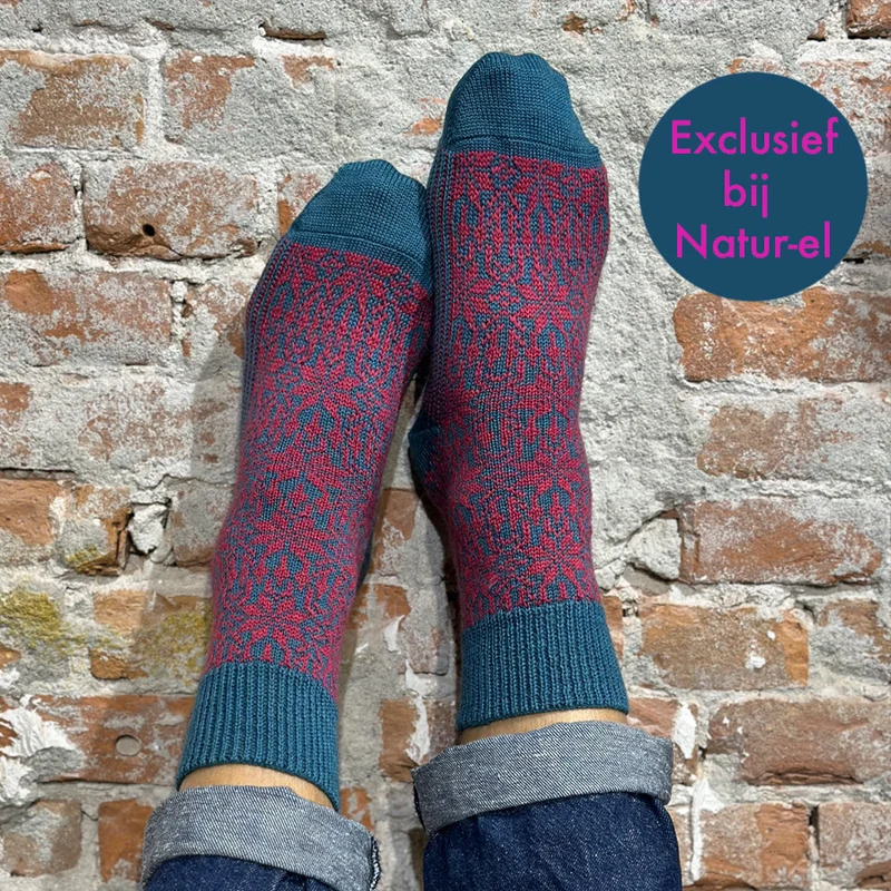 HIRSCH Noorse wollen sokken LOVE 030 96 EXCLUSIEF bij Natur-el