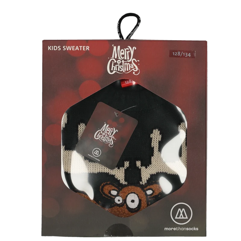 Morethansocks - Kerst trui - Kids - Gebreid