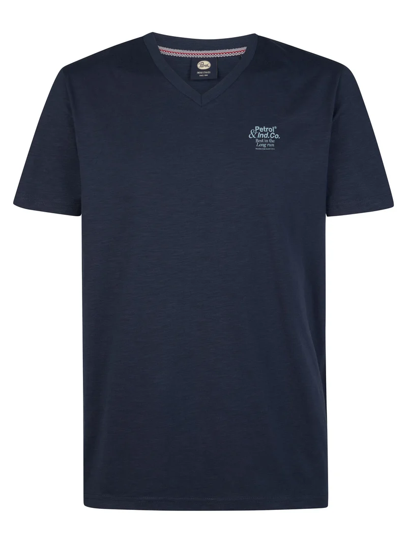 T-shirt met V-hals Brisa