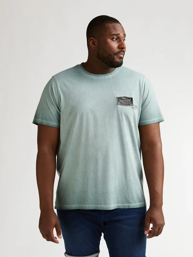 Plus Size Logo T-shirt Meteorito