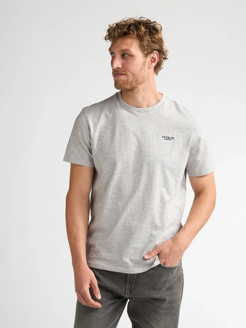 Gemêleerd jersey T-shirt irving