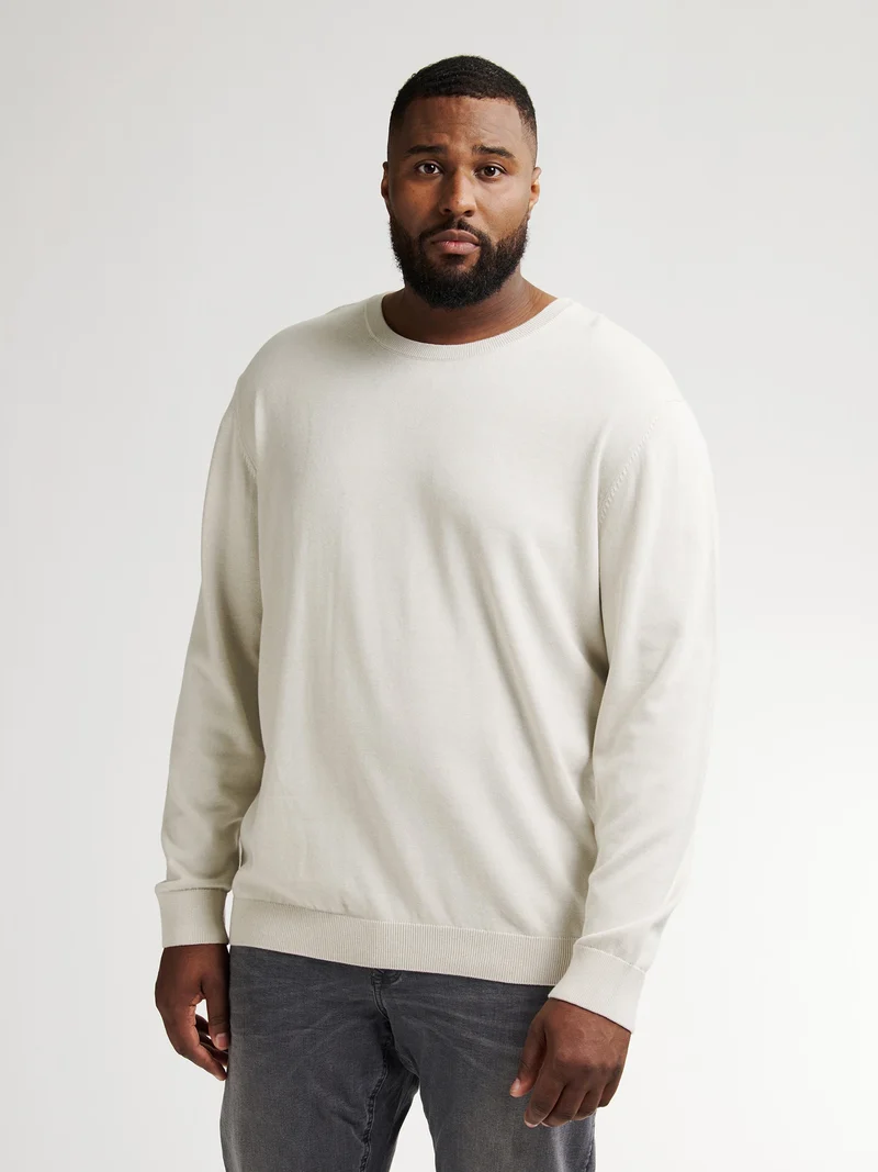 Plus Size Trui met Ronde Hals Rhinelander