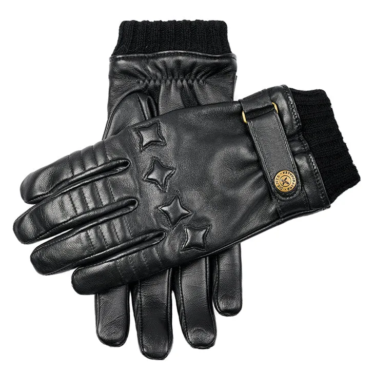 Herenhandschoenen van The Suited Racer met kasjmier gevoerd leer met touchscreen