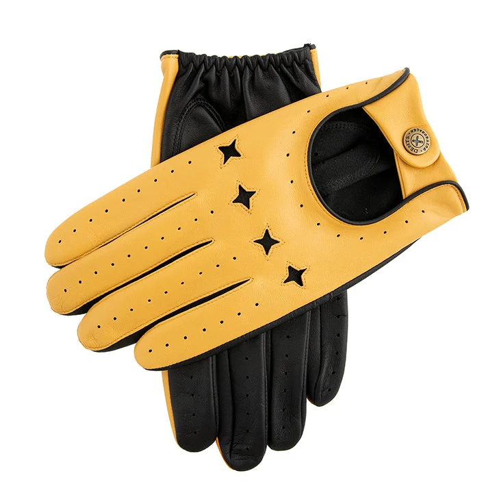 The Suited Racer leren autohandschoenen met touchscreen voor heren