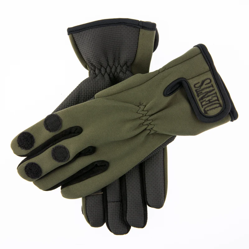 Schiethandschoenen voor heren met rubberen handpalm