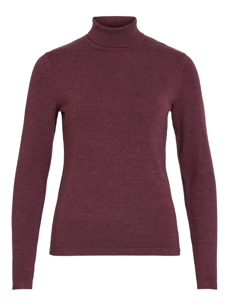 VIMALU ROLLNECK L/S KNIT TOP