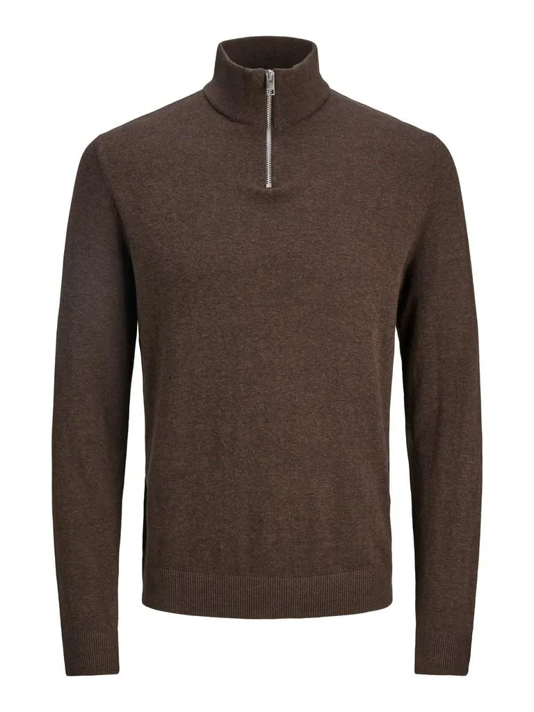 JJEEMIL KNIT HALF ZIP NOOS