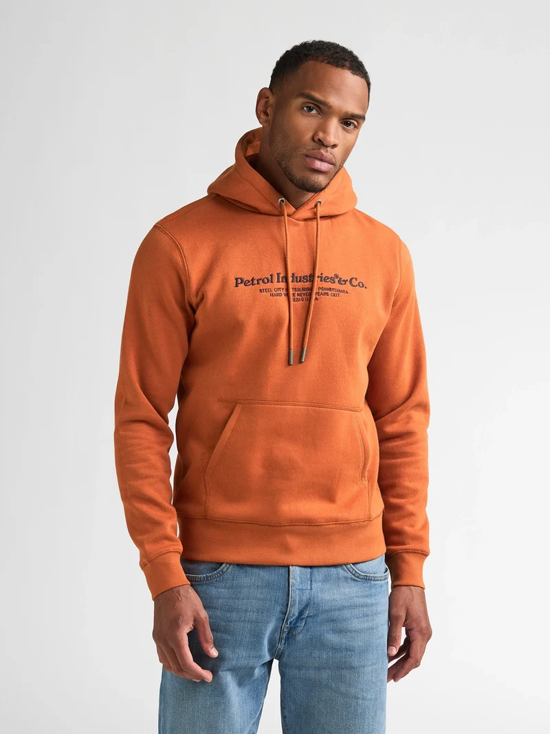 Hoodie met print cedarwood