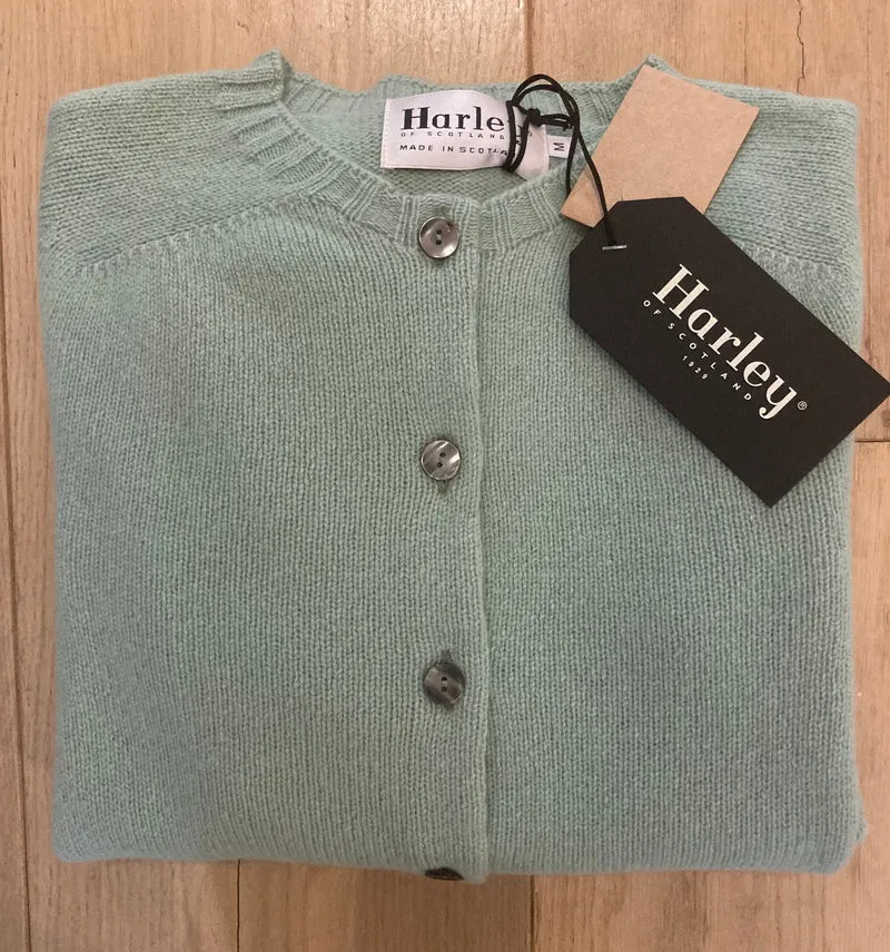 Harley of Scotland Dames Vest | Zachte Lamswol | Aniseed