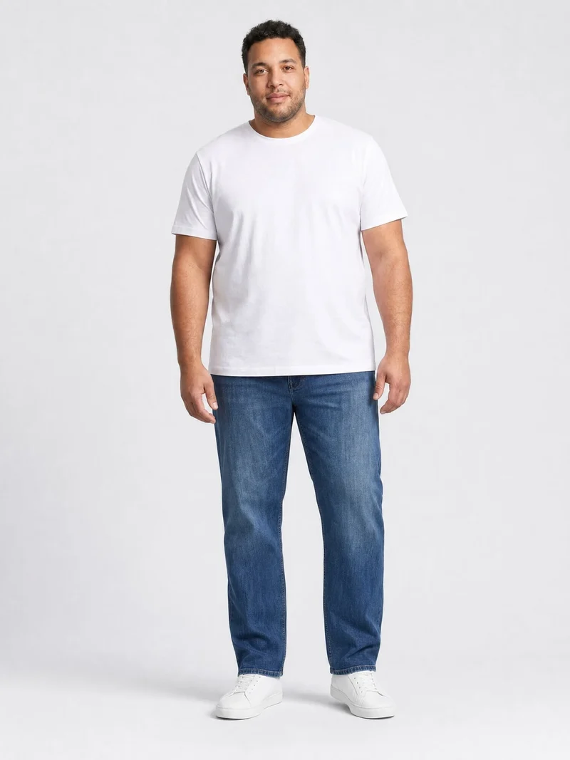 2-Pack Basic T-shirt Ronde Hals Boost