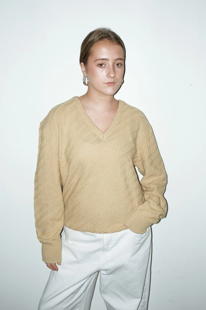 Sienna wool-blend trui - M