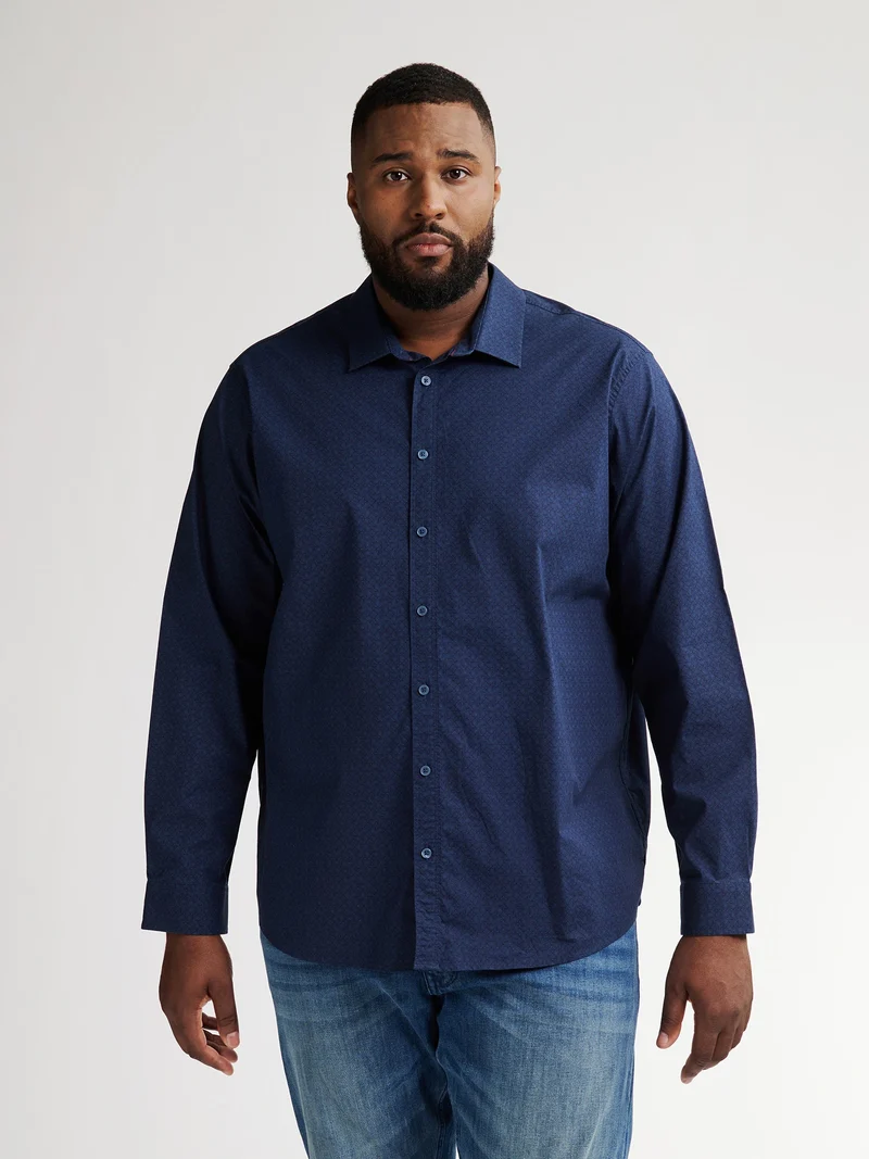Oversized Effen Overhemd Bayfield