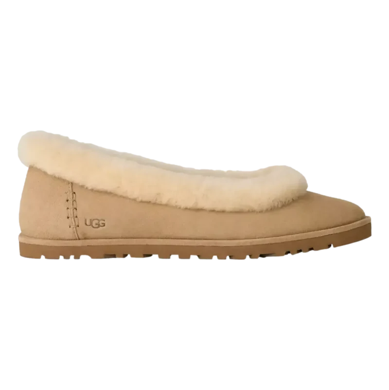 UGG - Zora Ballerina Zand - Match Laren