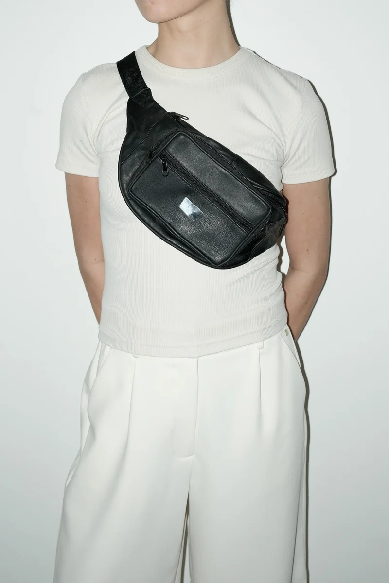 Laross 100% leer fannypack