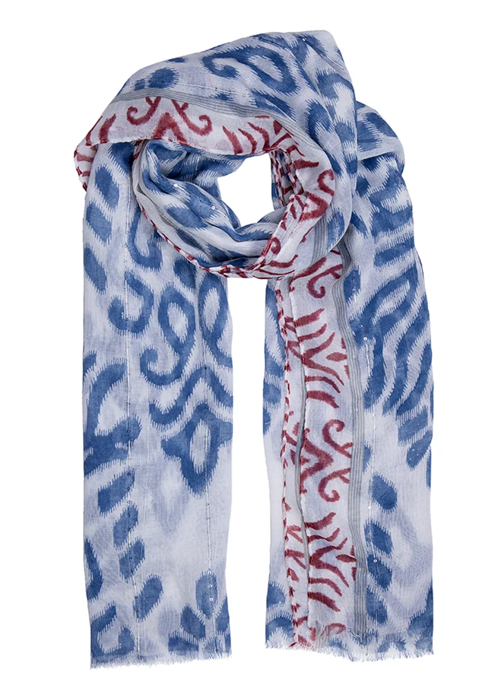 Vrouwen Geometric Print Lightwiight Scarf