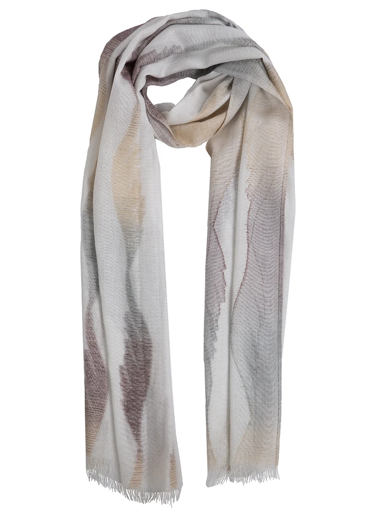 Vrouwen Abstract Feathers Pattern Lightgewiight