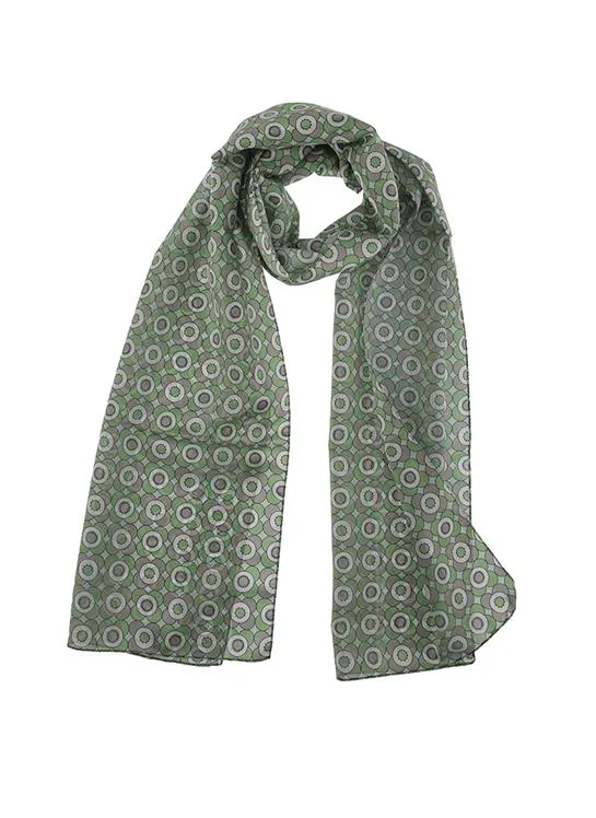 Vrouwen Retro Floral Print Lightwiight Scarf