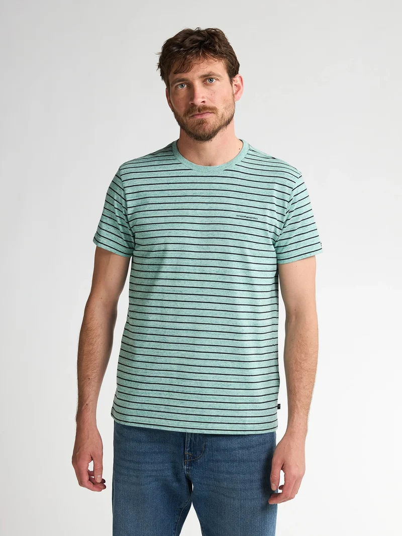 Gestreepte T-shirt Crow
