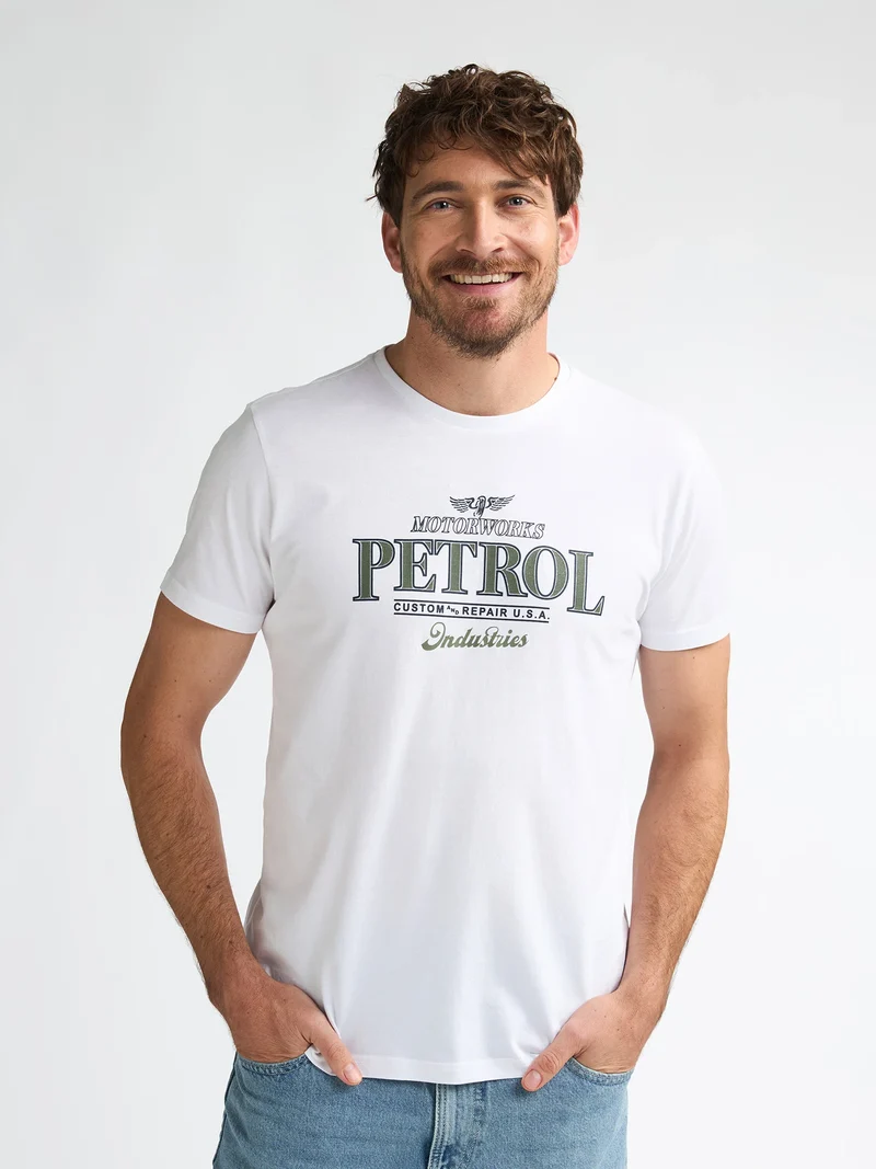 Jersey T-shirt met print Astro
