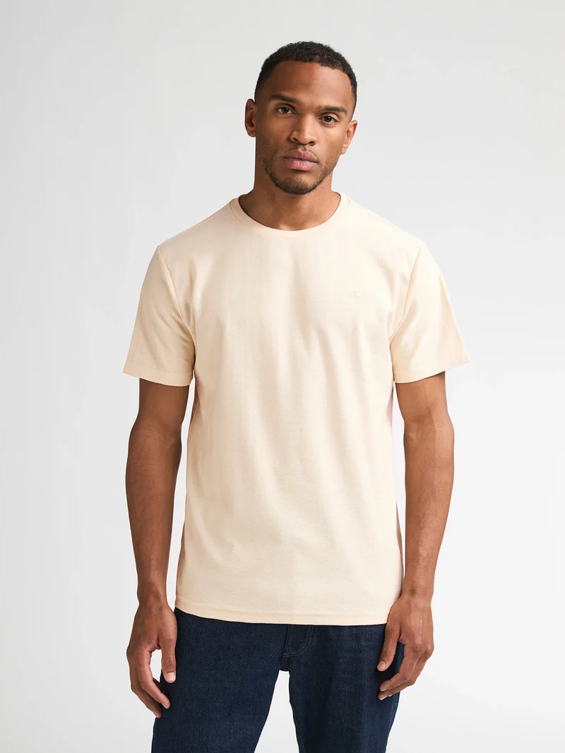 T-shirt met visgraatpatroon hayden