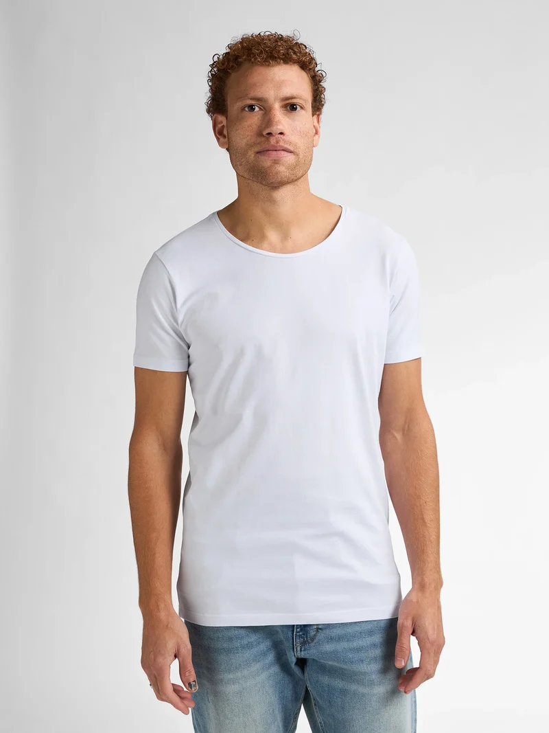 2-pack Basic T-shirts Ronde Hals