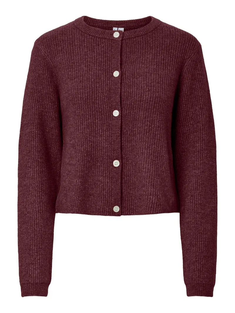 PCSILLY LS O-NECK KNIT CARDIG