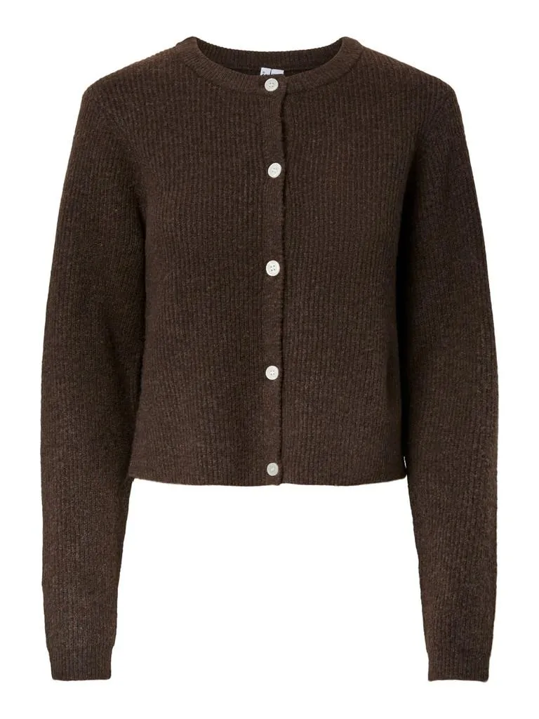 PCSILLY LS O-NECK KNIT CARDIG