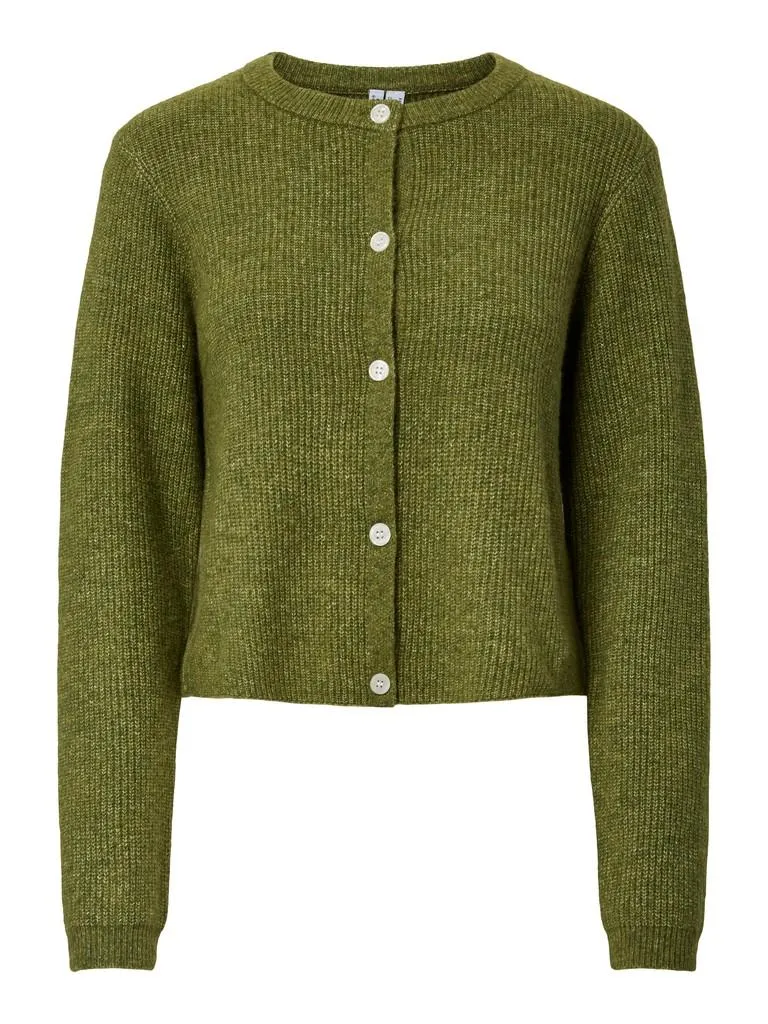 PCSILLY LS O-NECK KNIT CARDIG