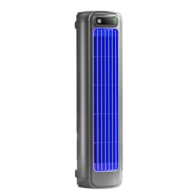 Draagbare stille USB-ventilator met accu van 2000 mAh