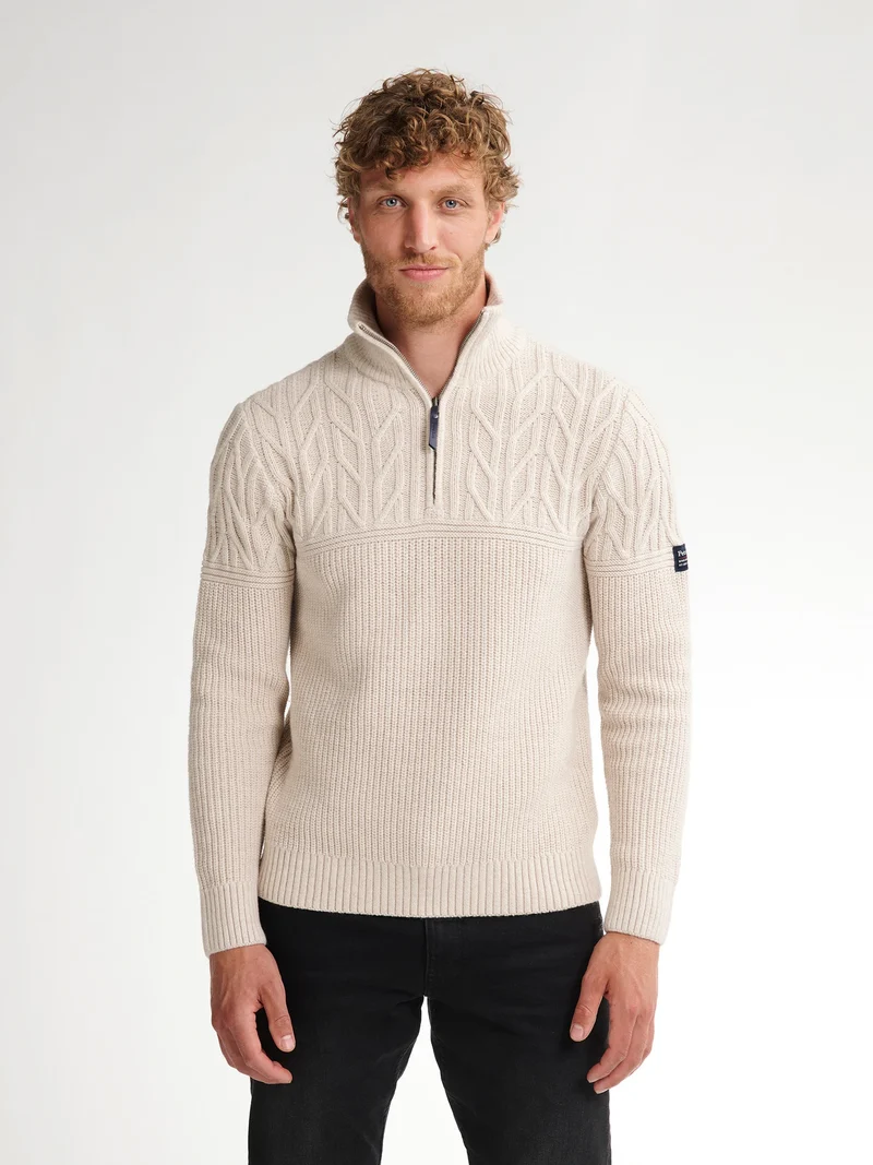 Half-Zip Trui Iron River
