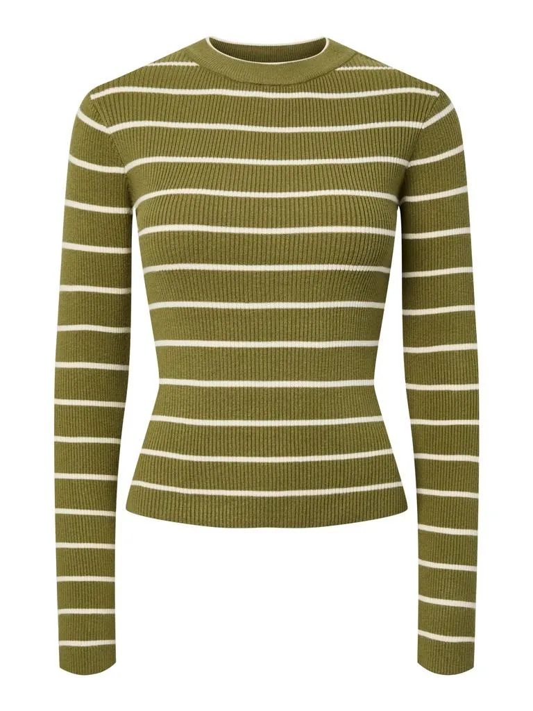 PCMIRA NEW LS O-NECK KNIT NOO
