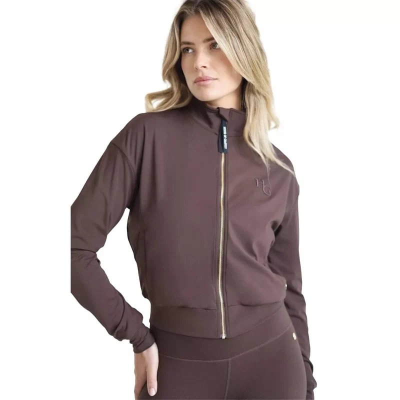 House Of Gravity Active Jacket Cacaobruin - Match Laren