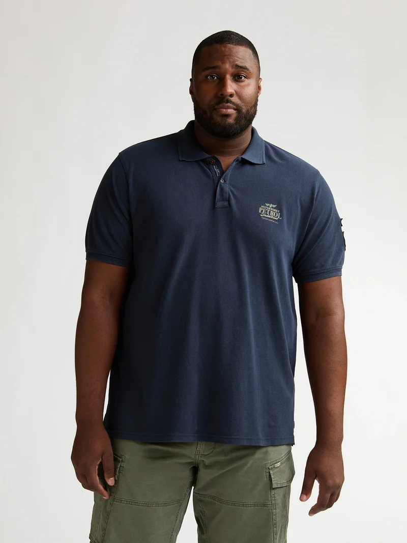 Plus Size Piqué polo Clutch
