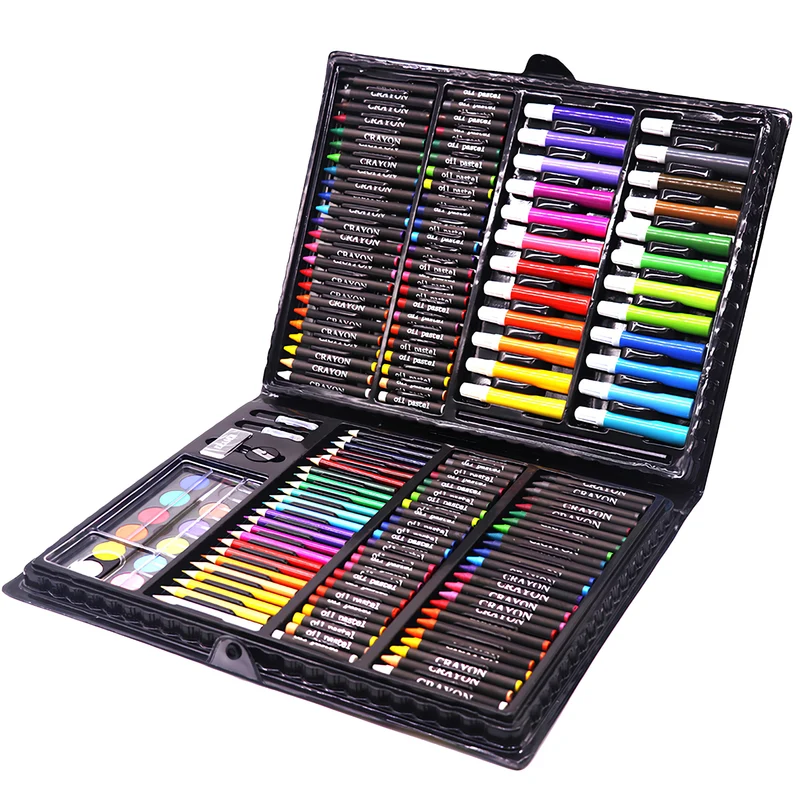 Complete set schilder- en kunstbenodigdheden