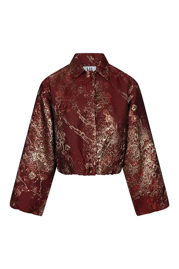 Jacket Inea - Balloon Jacquard