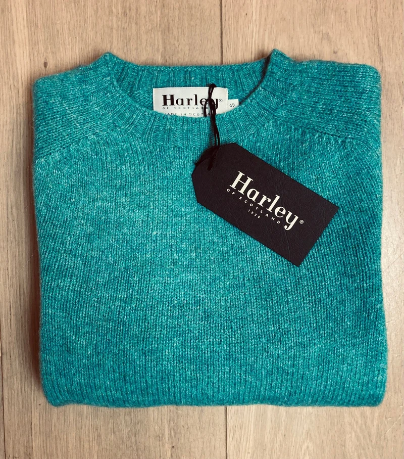Harley of Scotland Shetland Trui Dames | Hummingbird