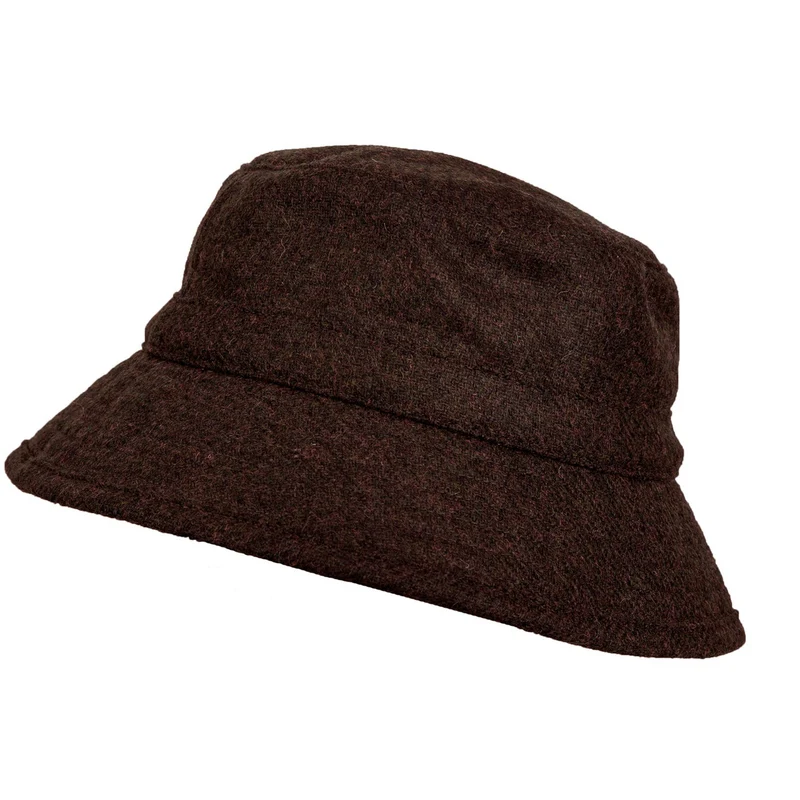 Abraham Moon effen tweed-emmerhoed voor heren