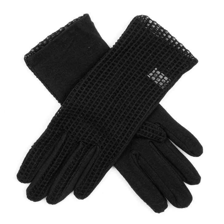 Mesh rughandschoenen voor dames