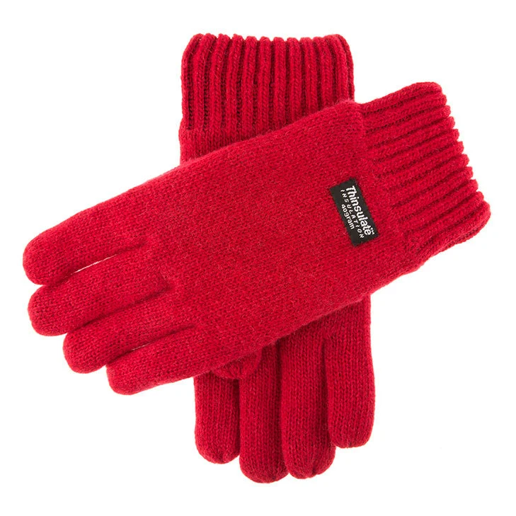 Gebreide herenhandschoenen met Thinsulate-voering