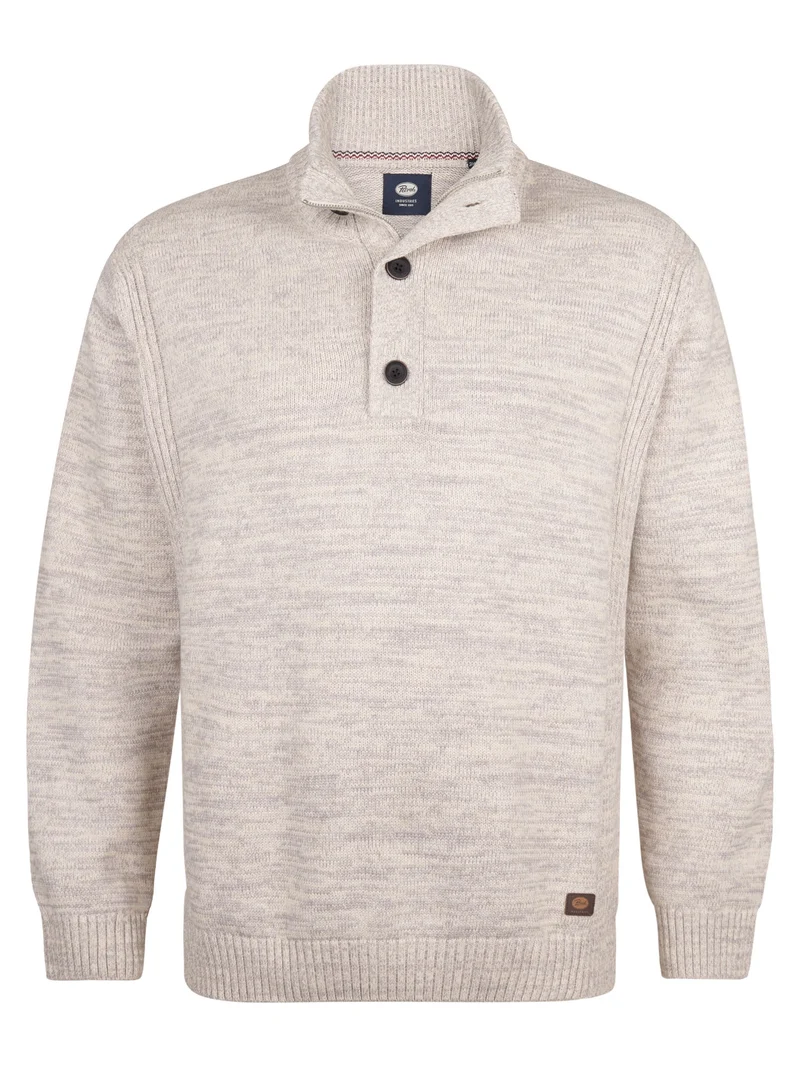Plus Size Grofgebreide Trui Sand Dunes
