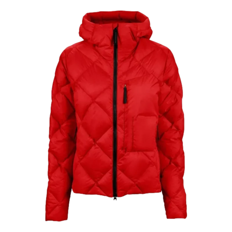 The Mountain Studio Ultralight Down Hood Jacket Rood - Match Laren