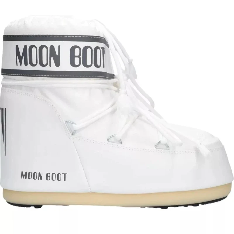 Tenica Moonboot Icon Low Nylon Wit - Match Laren