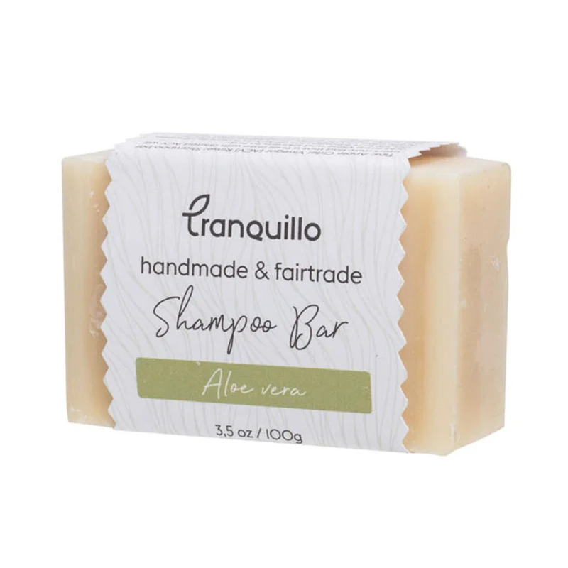 TRANQUILLO vegan Shampoo bar ALOE VERA zero waste